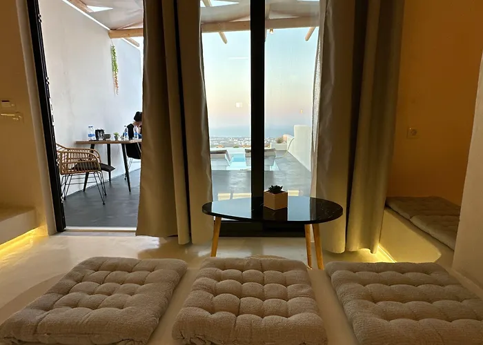 Appart hôtel Salida Del Sol Santorini Éxo Goniá