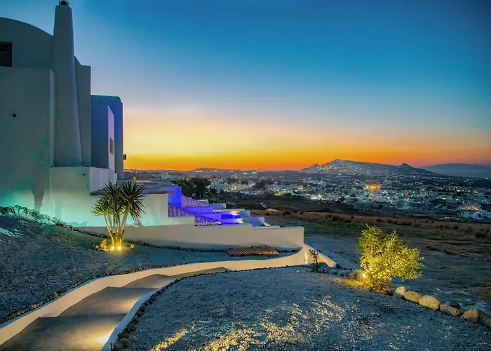 Salida Del Sol Santorini Éxo Goniá