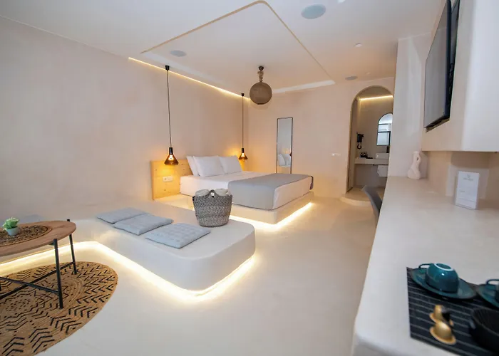 Appart hôtel Salida Del Sol Santorini Éxo Goniá