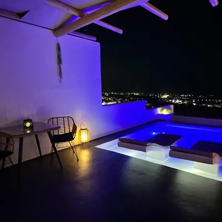 Salida Del Sol Santorini Éxo Goniá