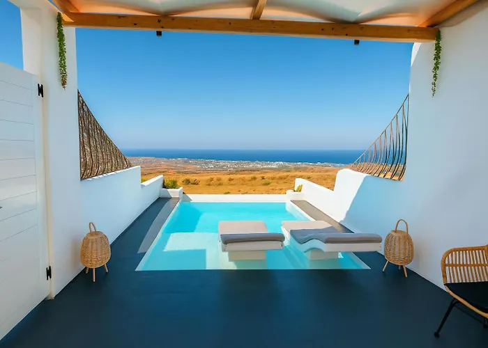 アパートホテル Salida Del Sol Santorini